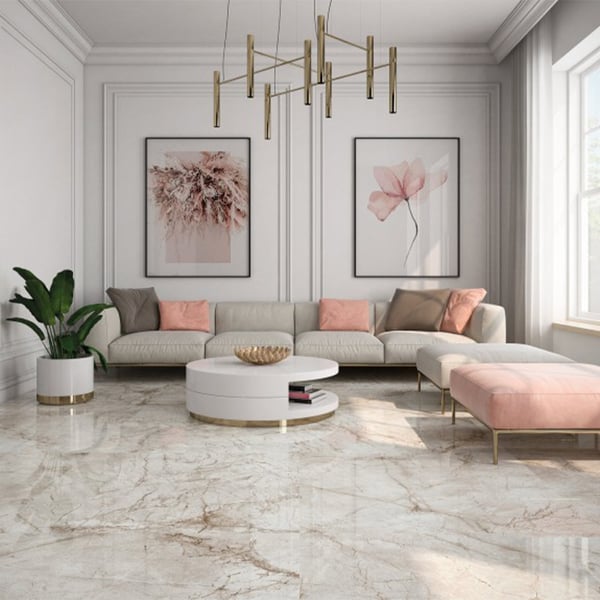 Πλακάκι Sunset Beige Pulido 120x120 cm Emotion Ceramics